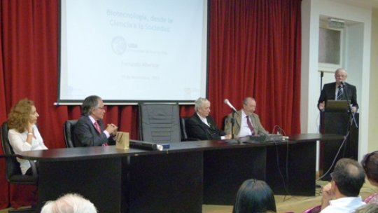 Photo taken during the ceremony in the University of Buenos Aires (Photo:UBA)