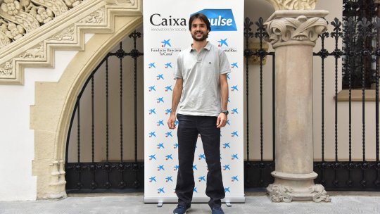 Gonzalo Fernández-Miranda, líder del Projecte i investigador associat del laboratori de Control Traduccional del Cicle Cel·lular i Diferenciació. Imatge: CaixaImpulse.