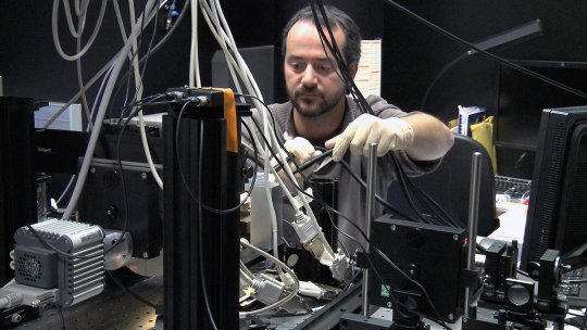 Julien Colombelli, Core Facility Manager of the Advanced Digital Microscopy Laboratory at IRB Barcelona.