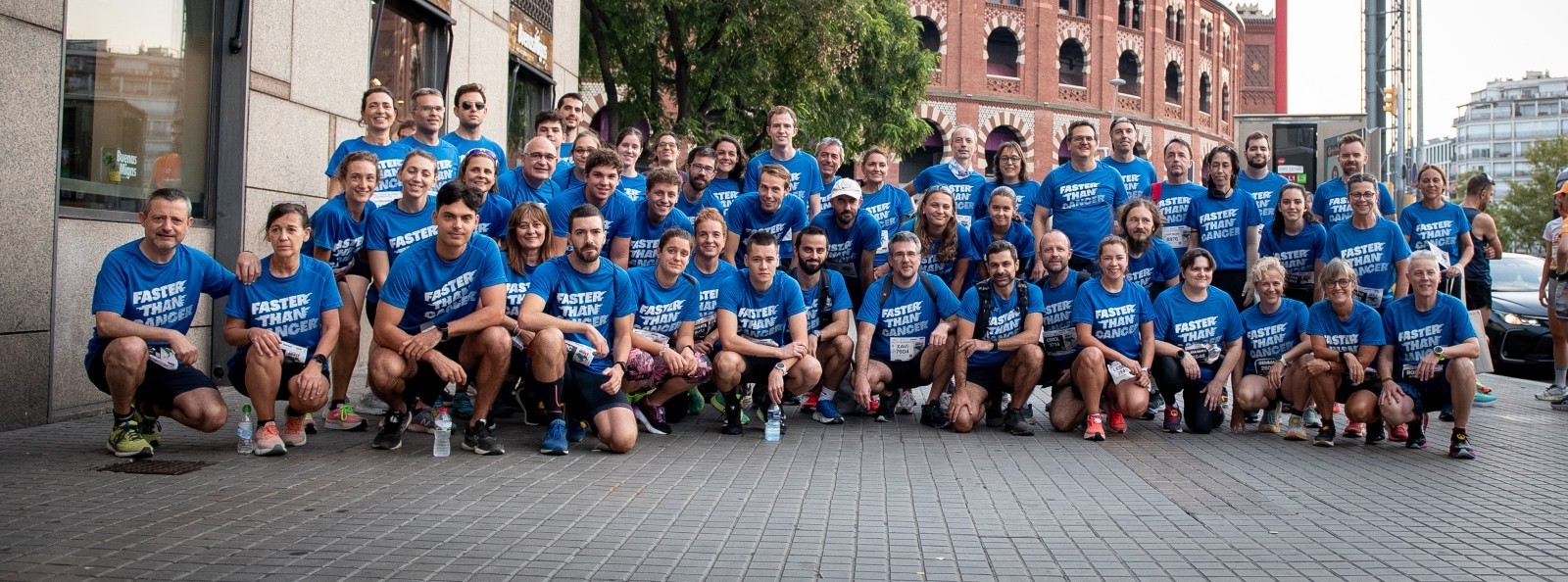 Running team: faster than cancer