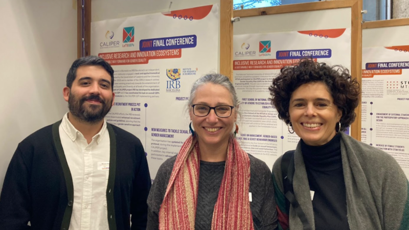 Marcelo Mora, Martina Gasull & SÃ²nia Saborit, IRB Barcelona/CALIPER.