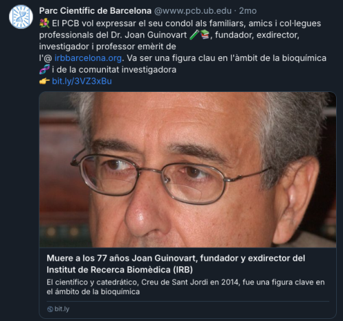 Parc cientific de Barcelona