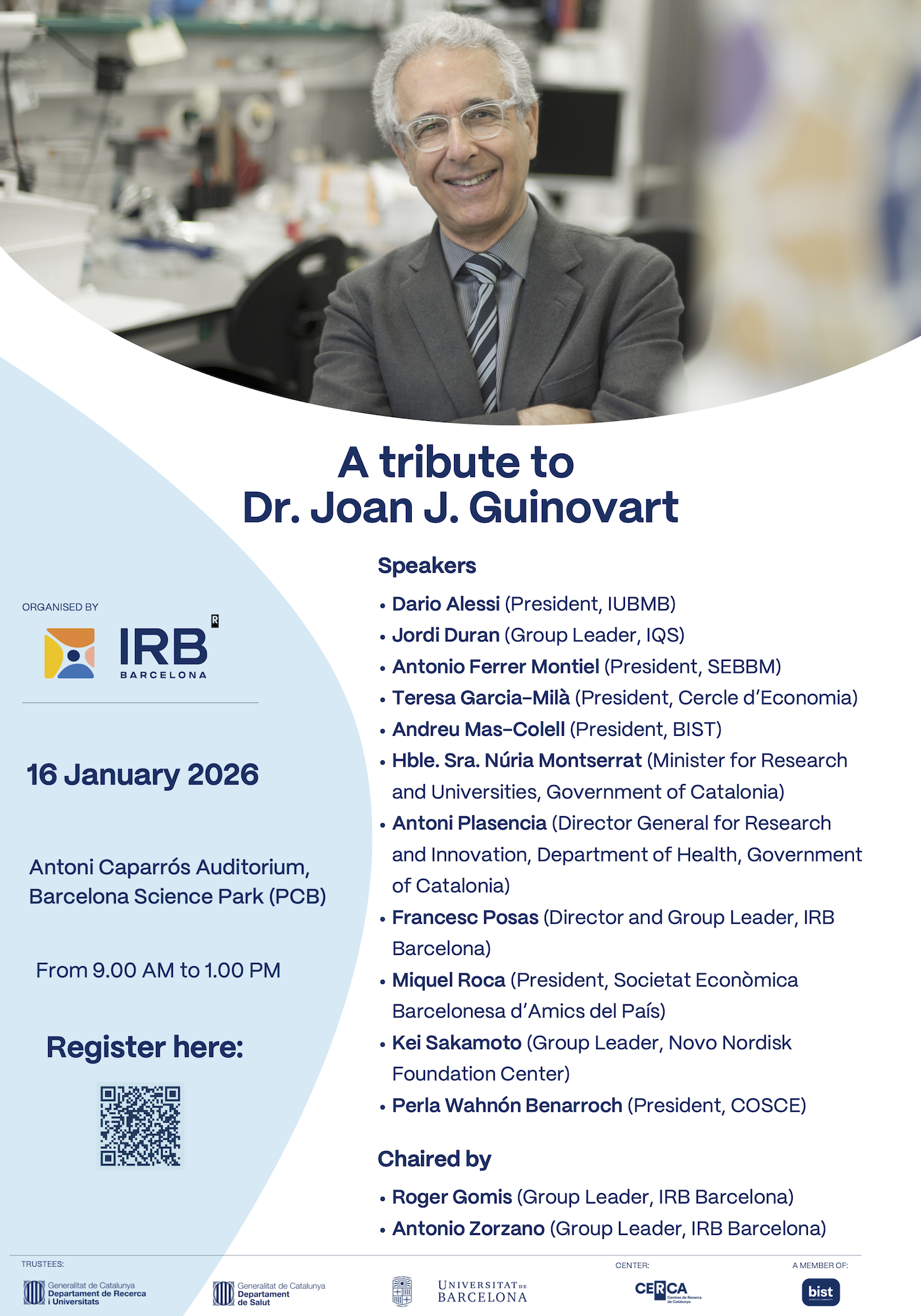 Homenatge Joan Guinovart