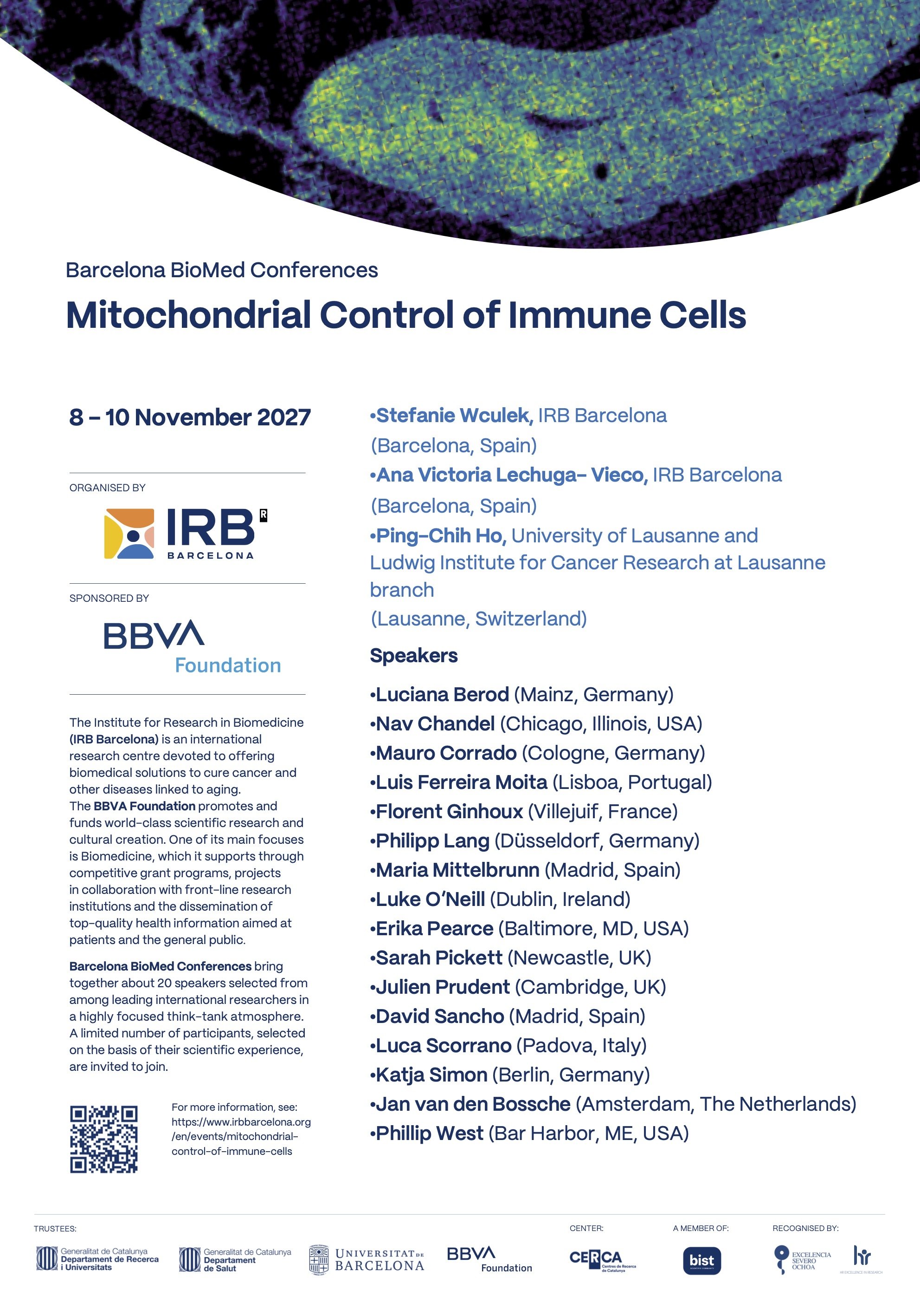 BIOMED Conference Mitochondrial Control of Immune Cells