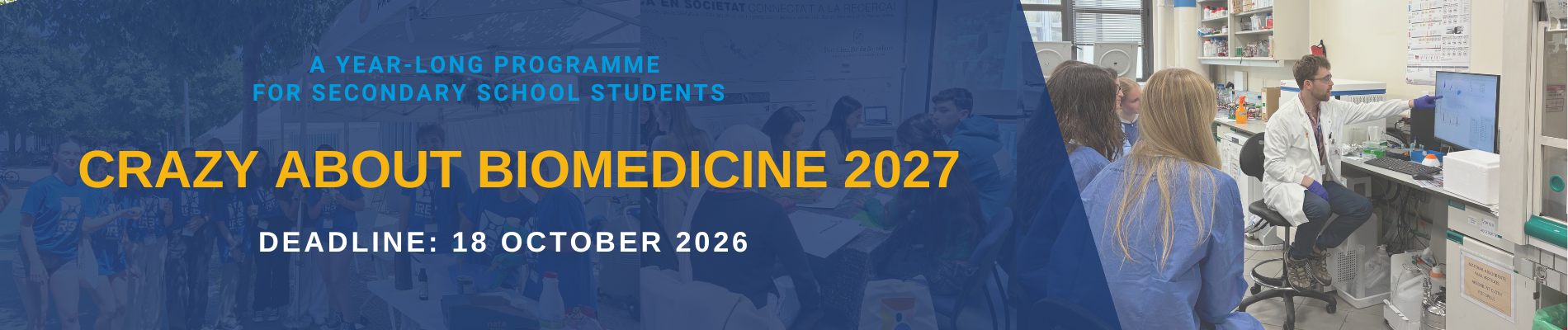 Banner Crazy About Biomedicine 2027