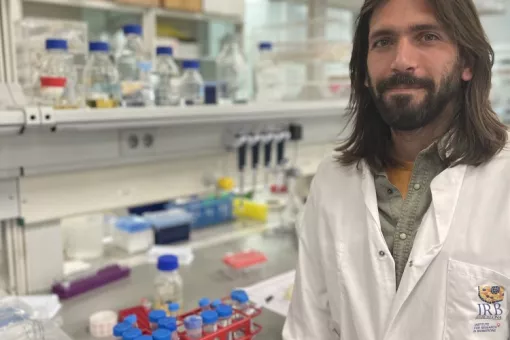 Dr. Alejo Rodriguez-Fraticelli, head of the Quantitative Stem Cell Dynamics lab at IRB Barcelona.