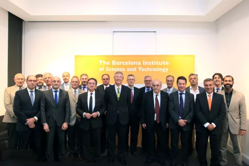 Constitution of the Board of Trustees of the Barcelona Institute of Science and Technology (Photo: Ramon Vilalta)