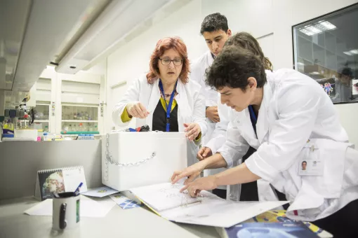 El escape room "El #RepteMetàstasi contra el rellotge" organizado por l'IRB Barcelona.