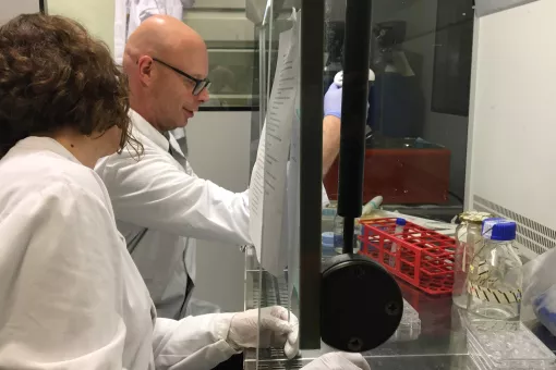 Antoni Nevin, Artist in Residence 2019, a l´IRB Barcelona