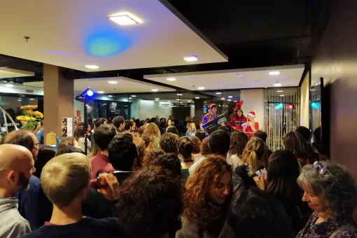 Fiesta de Navidad del IRB Barcelona