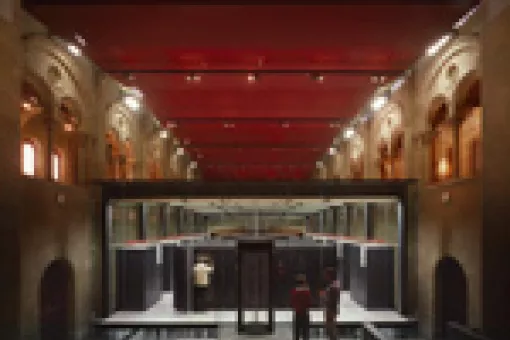 The activity includes a visit to the supercomputer MareNostrum, located in an old chapel © BSC