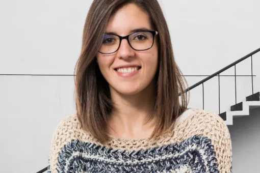 Marina Salvadores, PhD student at IRB Barcelona and first author of the study published in Science Advances.