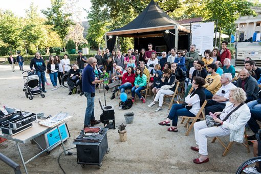 Fiesta de la Ciencia 2016, Parc de la Ciutadella.
