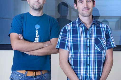 Bioinformatician Òscar Reina and biostatistician David Rossell develop ChroGPS (Photo: Battista/Minocri)