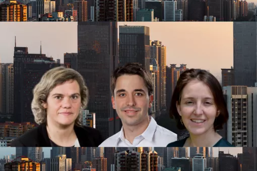 De izquierda a derecha: Meritxell Teixidó, Martí Jiménez y Fayna García.