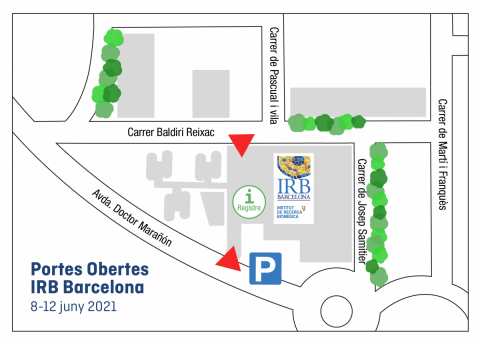 mapa openday irb
