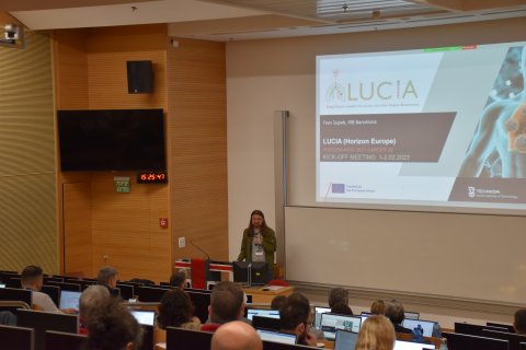 Dr. Supek in the kick-off meeting