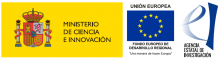 Ministerio de ciencia e innovación, Unión Europea, Agencia estatal de investigación
