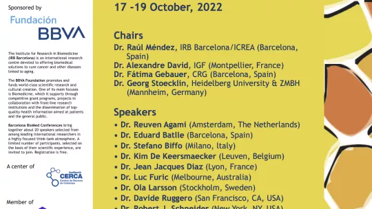 Translation control in cancer development