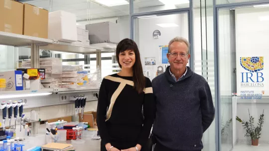 Dr. Ruiz-Mayor and Dr. Riera