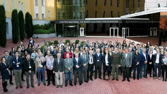 Foto de familia de la Alianza SOMMa (foto cedida por CNIO)