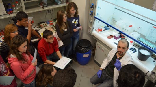 Image from last year's "Express PhD" conducted by IRB Barcelona reserachers