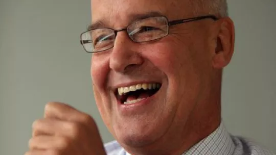 Guest speaker Andrew D. Hamilton, vice-dean of the University of Oxford