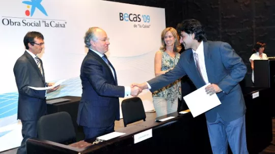 Manuel Alonso (Cuba) during the ceremony.