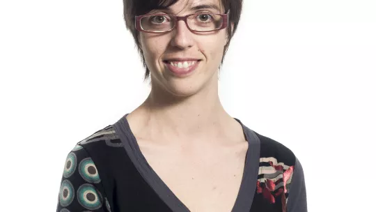 Lidia Mateo, estudiante de doctorado del Laboratorio Bioinformática Estructural y Biología de Redes