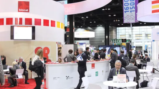 BIO Chicago 2013. This is the fifth consecutive year that IRB Barcelona is participating in the BIO (Photo: Biocat)