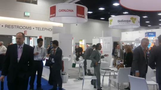 Es el sexto año consecutivo que el IRB Barcelona participa en la Bio International Convention (Foto: BioSanDiego2014. Biocat)