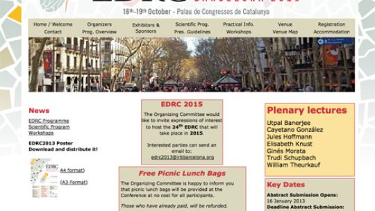 The 23rd European Drosophila Research Conference takes place in Barcelona