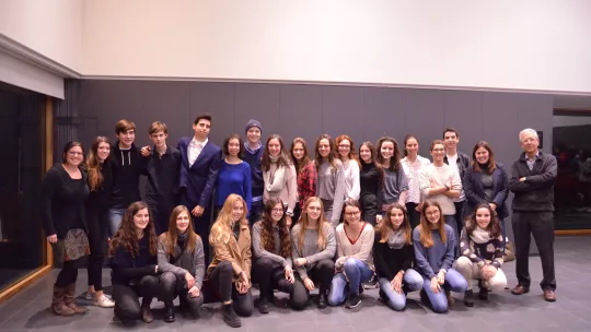 Participants of the “Crazy About Biomedicine”  2017 course.