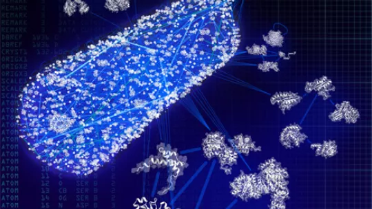 Revealing the interactome of E. coli (Author: Roberto Mosca, IRB)