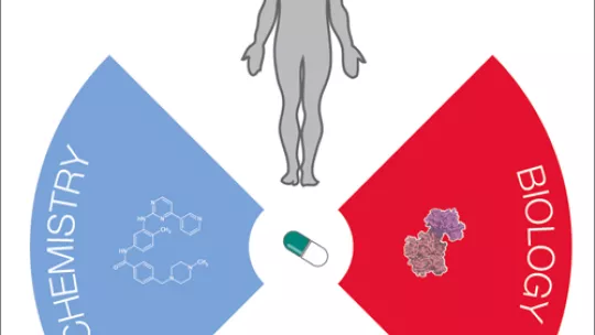 Scientists Miquel Duran (left) and Patrick Aloy studied the molecular mechanisms of drug side effects.