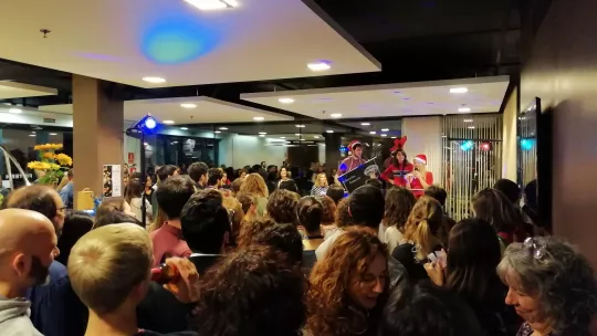 Fiesta de Navidad del IRB Barcelona