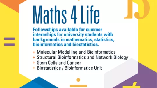 Math4Life is a new programme to train biostatisticians