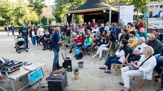 Fiesta de la Ciencia 2016, Parc de la Ciutadella.