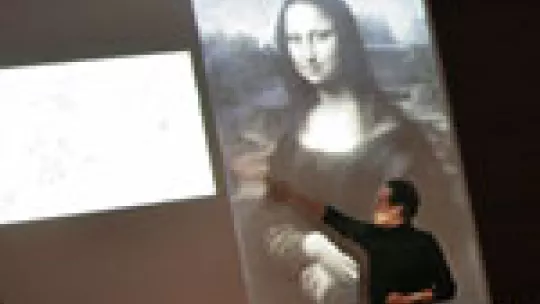 Martin Kemp, world authority on Leonardo da Vinci, opened the Forum on Creativity, Science and Art