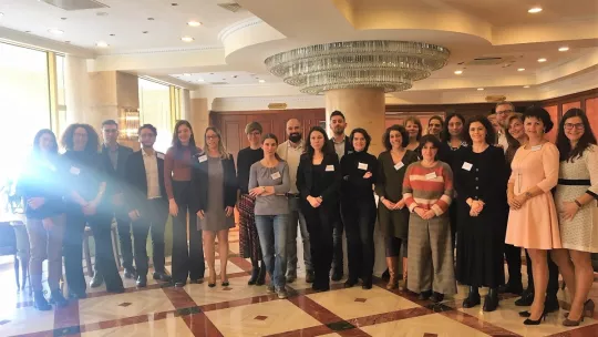 Reunión de lanzamiento del consorcio CALIPER celebrada en Salónica (Grecia) en enero de 2020.