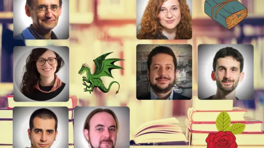 De arriba a abajo: Jordi Casanova, Montse Clotet, Álvaro Rol, Manuel Gris, Maria Rovira, Ignasi Belda y Miquel Duran.