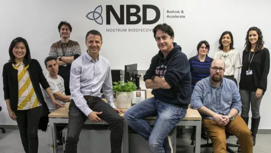 Robert Soliva y Modesto Orozco con su equipo (César Rangel)