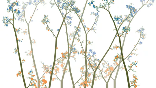 Árboles predictivos de decisión, optimizados para decidir si una mutación de cáncer será visible para el sistema inmune. Rik G.H. Lindeboom, Universidad de Radboud.