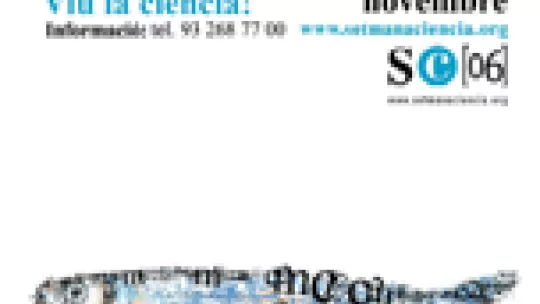 Poster de la XI Setmana de la Ciéncia