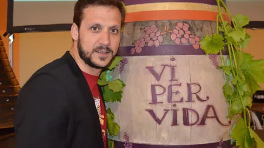 Xavi Ayala the heart and soul behind "Vi per Vida" in support of cancer research (IRB)